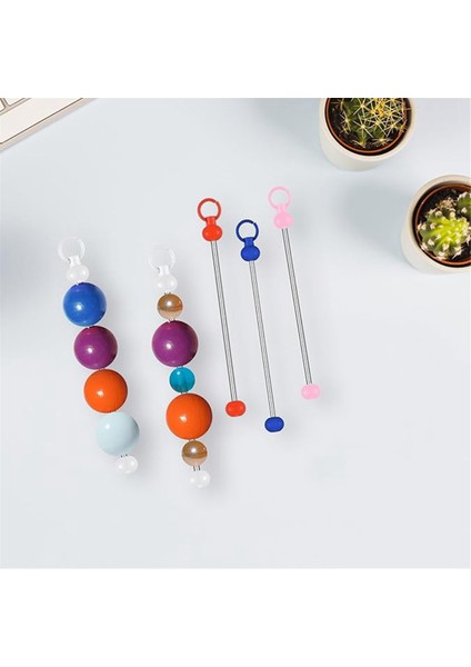 55 Adet Boş Boncuklu Anahtarlık Çubukları Dıy Anahtarlık Aksesuarları (Yurt Dışından) fırsatları