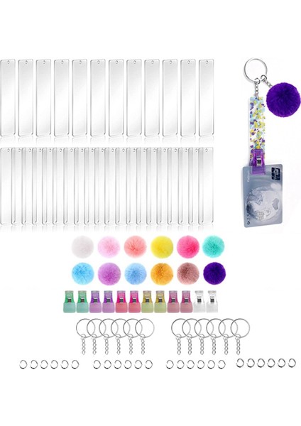 12 Adet Kart Klipsleri Tırnak Kartı Çıkarıcı Anahtarlık Için Temassız Kart (Yurt Dışından)