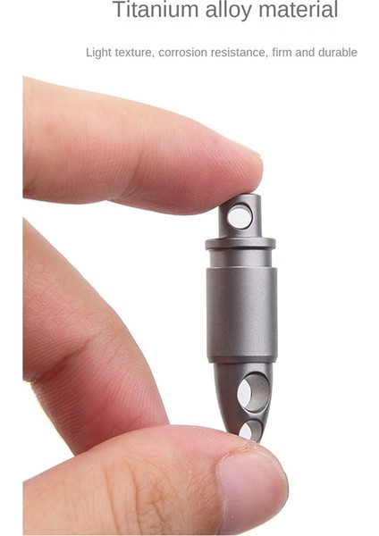 Titanyum Alaşımlı Hızlı Çekme Tokalı Anahtarlık Mini Döner Halka Alet (Yurt Dışından) indirimleri
