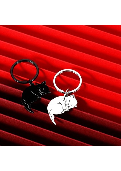 Çift Hediye Anahtarlık Sevgililer Günü Hediyeleri, Kadın, Kedi Severler Için (Yurt Dışından) fiyatları