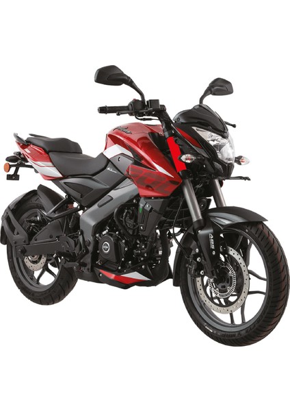 Bajaj Pulsar NS200 Amortisör Maşa Kırmızı Kaplama Sticker Etiket Modeli modelleri