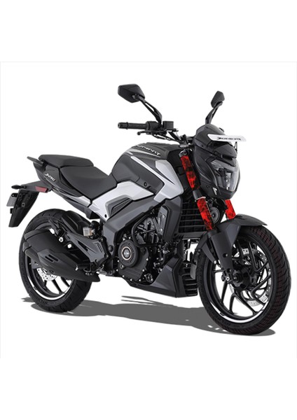 Bajaj Dominar 250-400 Amortisör Duman Kırmızı Kaplama Sticker Etiket Modeli