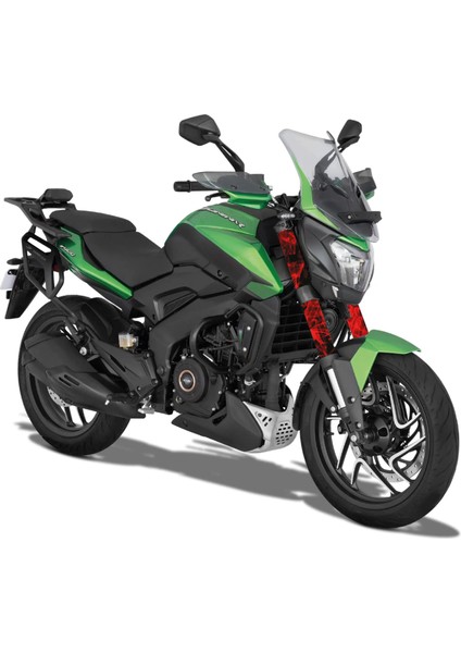 Bajaj Dominar 250-400 Amortisör Duman Kırmızı Kaplama Sticker Etiket Modeli modelleri