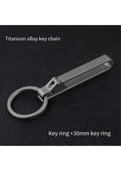 Anahtarlık Cep Klipsli Titanyum Anahtarlık Çıkarılabilir Anahtarlıklı (Yurt Dışından) modelleri