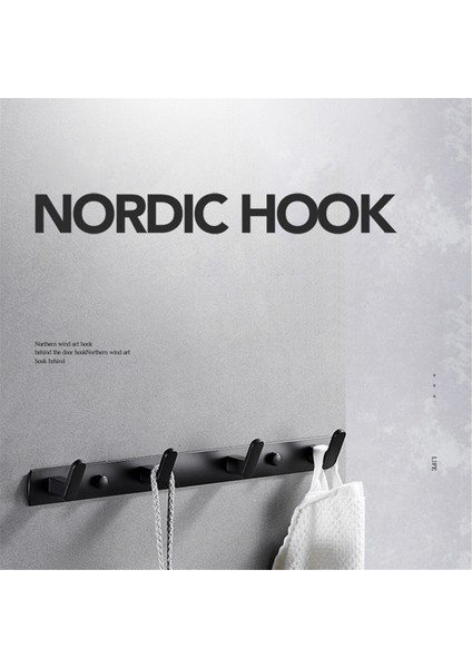 Duvar Için Anahtarlık, Duvar Dekorasyonu Için Siyah Duvar Kancaları-C (Yurt Dışından) indirimleri