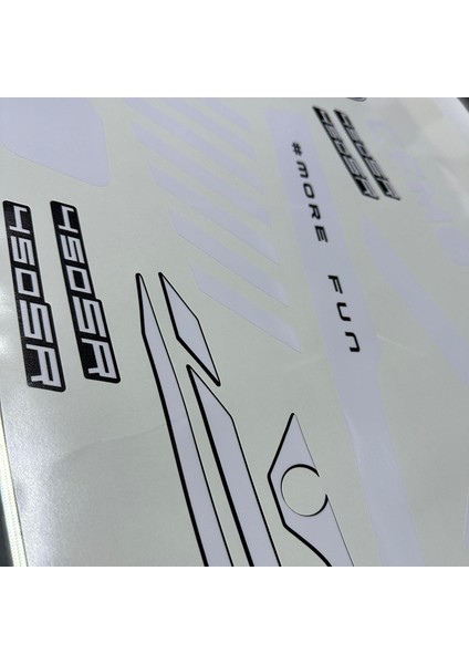 Cf Moto 450SR Beyaz Orijinal Tasarım Takım Sticker fırsatları