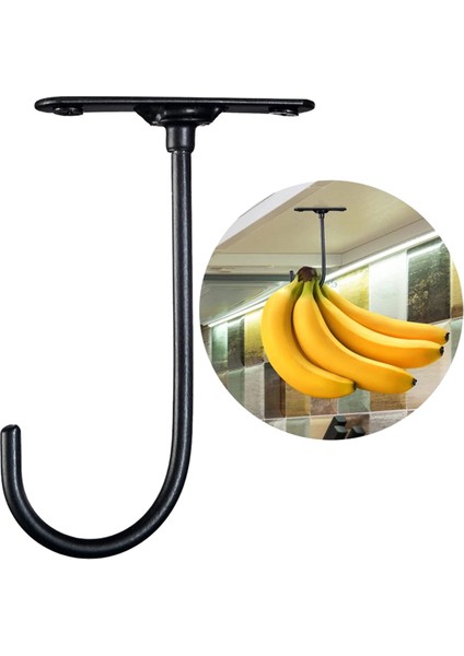 2 Adet 360 Derece Dönebilen Dolap Altı Anahtarlık Muz Kancası (Yurt Dışından) fırsatları