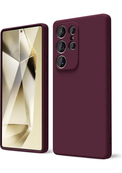 Samsung Galalaxy S25 Ultra Kılıf Lansman Kamera Korumalı İçi Kadife Yumuşak Renkli Silikon Mat Hisli Süet Liquid fiyatları