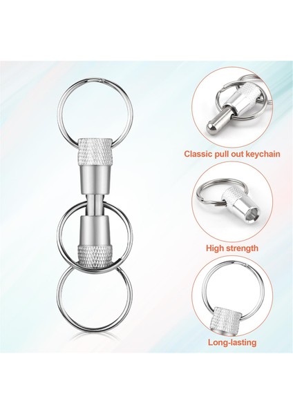 3-Yönlü Hızlı Çıkarılabilir Anahtarlık Çıkarılabilir Anahtarlıklar (Yurt Dışından) fırsatları