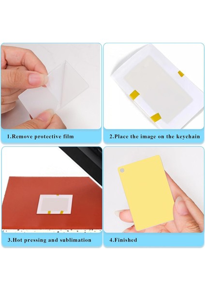 120 Adet Süblimasyon Anahtarlık Boşluğu Dıy El Yapımı Için (Yurt Dışından) fırsatları