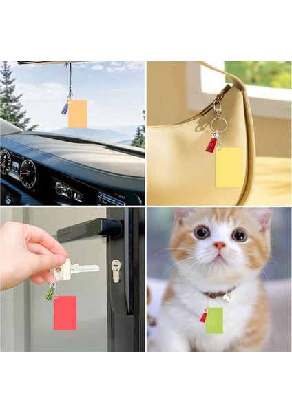 120 Adet Süblimasyon Anahtarlık Boşluğu Dıy El Yapımı Için (Yurt Dışından) indirimleri