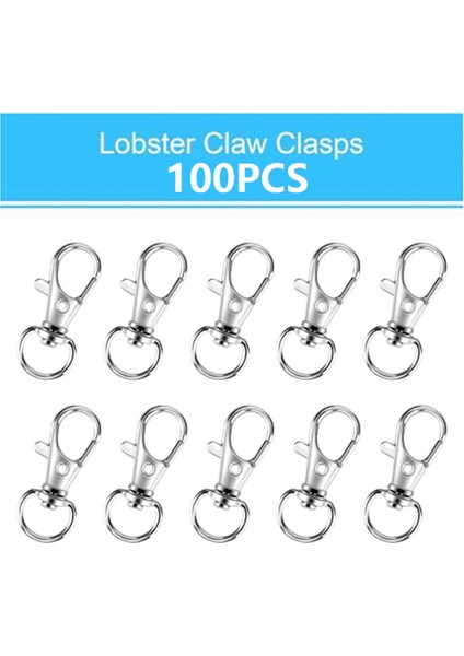 200 Adet Anahtarlıklı Metal Istakoz Pençesi Tokası, Anahtarlık Klipsleri (Yurt Dışından) modelleri