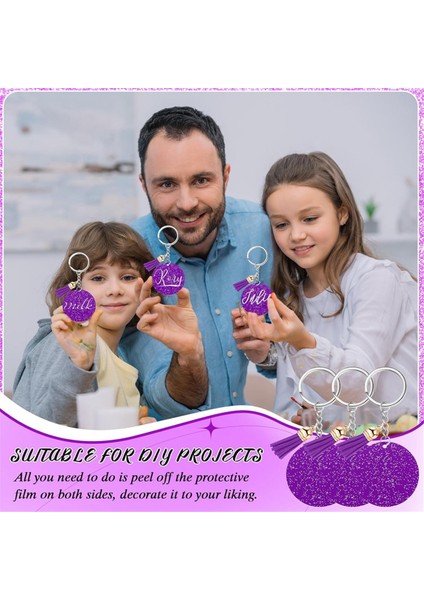 Akrilik Anahtarlık Boş Anahtarlıklı Dıy Anahtarlık Püskül Gül (Yurt Dışından) modelleri