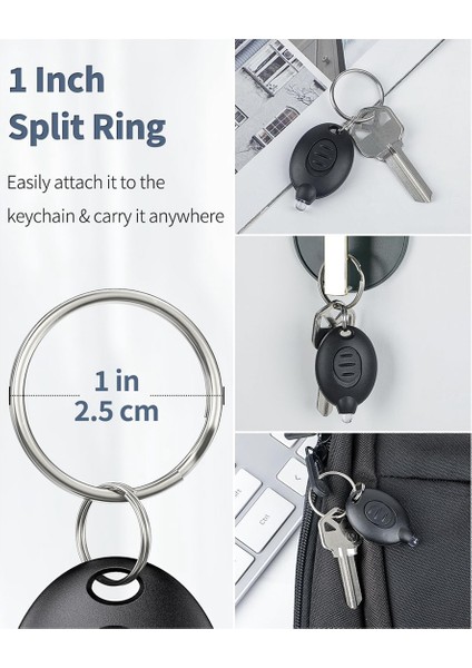 10 Paket LED Anahtarlık El Feneri Mini LED Anahtarlık Işığı (Yurt Dışından) fiyatları