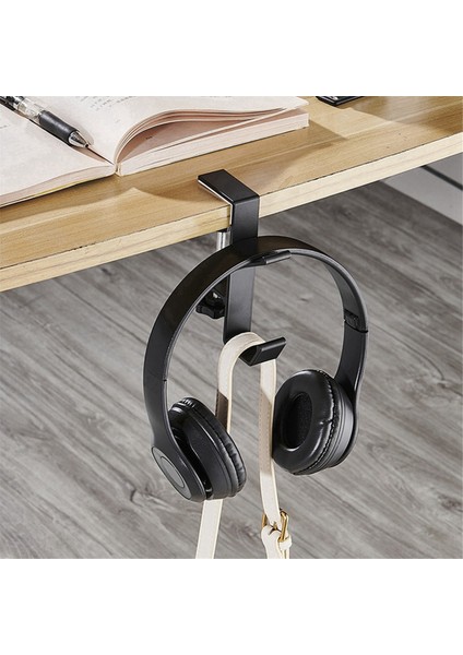 Punch-Free Bag Askısı Masa Yan Kanca Duvar Askı Rafları Gri (Yurt Dışından) indirimleri