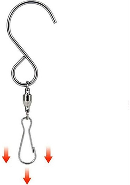 Rüzgar Döndürücü Rüzgar Çanı Kristal Twister Asmak Için Klips Kancaları (Yurt Dışından) indirimleri