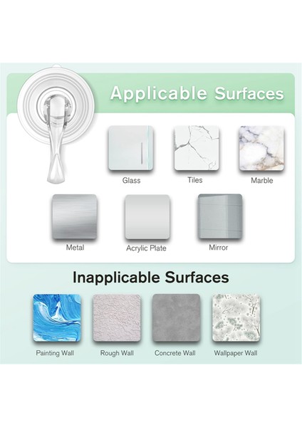 Vakumlu Kancalar, Şeffaf Ağır Hizmet Tipi Vakumlu Kancalar (Yurt Dışından) fiyatları