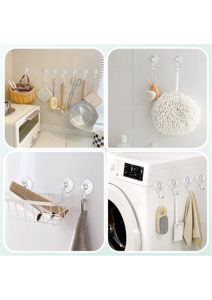 Vakumlu Kancalar, Şeffaf Ağır Hizmet Tipi Vakumlu Kancalar (Yurt Dışından) indirimleri