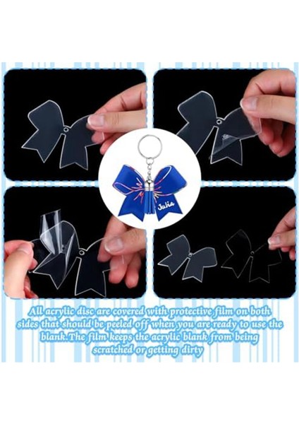 40 Adet Püsküllü Akrilik Fiyonklu Anahtarlıklar Dıy Anahtarlıklar El Yapımı (Yurt Dışından) fırsatları