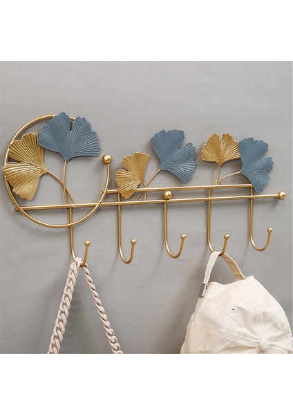 Modern Hook Up Yelpaze Şeklinde Yaprak Kancası Anahtarlık Duvar Kancaları Asılı -B (Yurt Dışından) indirimleri
