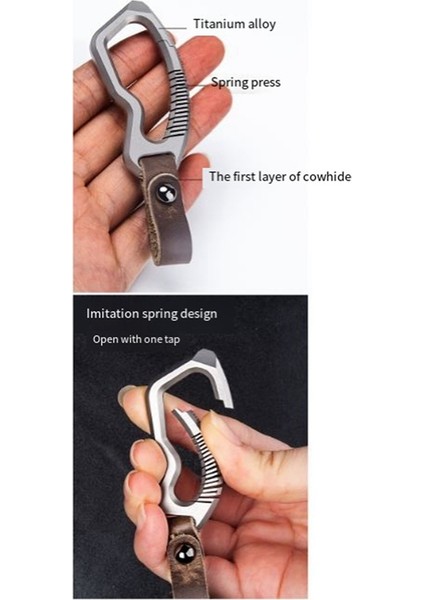 Çok Işlevli Araba Anahtarı Çantası Kolye Levye Şişe Açacağı Aracı (Yurt Dışından) indirimleri