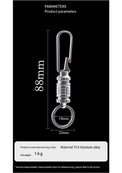 Entegre Kemer Tokası Hızlı Çekmeli Evrensel Anahtarlık Unisex Araba (Yurt Dışından) fırsatları