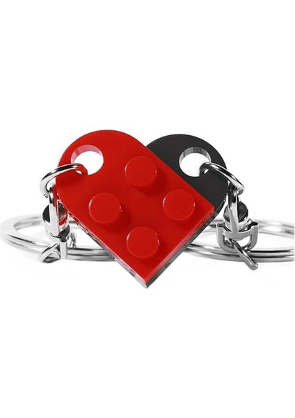 F-Brick Çift Kalp Anahtarlık Sevgililer Günü Arkadaşlar Için Hediyeler (Yurt Dışından) indirimleri