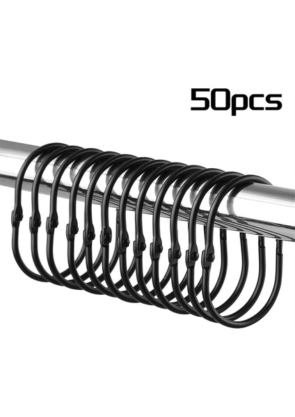 Duş Perdesi Kanca Halkaları Paslanmaz, Düşmeye Karşı Dayanıklı Pürüzsüz Duş Halkaları (Yurt Dışından) fiyatları