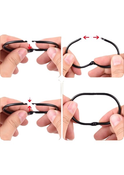 Duş Perdesi Kanca Halkaları Paslanmaz, Düşmeye Karşı Dayanıklı Pürüzsüz Duş Halkaları (Yurt Dışından) indirimleri