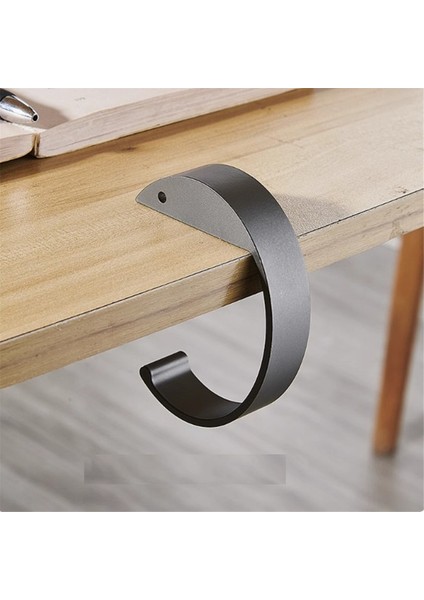 Yuvarlak Delinmemiş Torba Kancası Masa Yan Çanta Askısı Çıkarılabilir B (Yurt Dışından) indirimleri