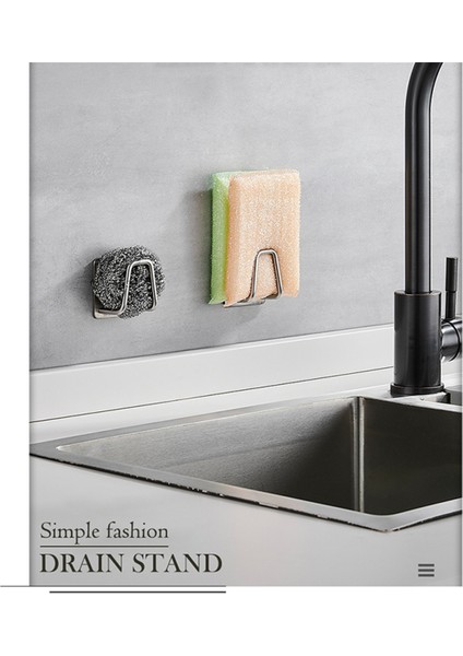 Mutfak Düzenleyiciler Süngerlikler Sabun Kurutma Rafları Gösterildiği Gibi (Yurt Dışından)