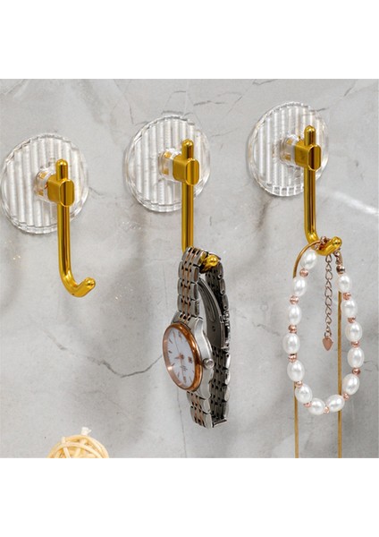 Akrilik Lüks Duvar Kancası Deliksiz Dekorasyon Güçlü Yapıştırıcı B (Yurt Dışından) indirimleri