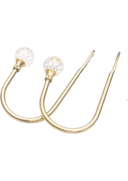 E Metal U Şekilli Kelepçeler Pencere Aksesuarları Perde Tutucu (Yurt Dışından)