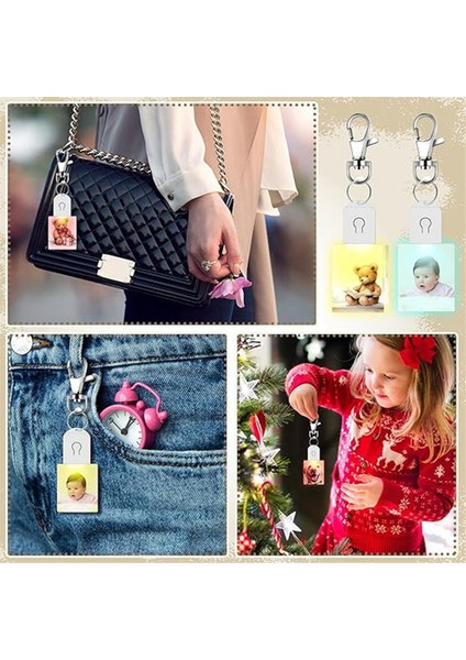 LED Süblimasyon Boş Anahtarlık Akrilik Aydınlatmalı Transfer Dikdörtgen (Yurt Dışından) indirimleri