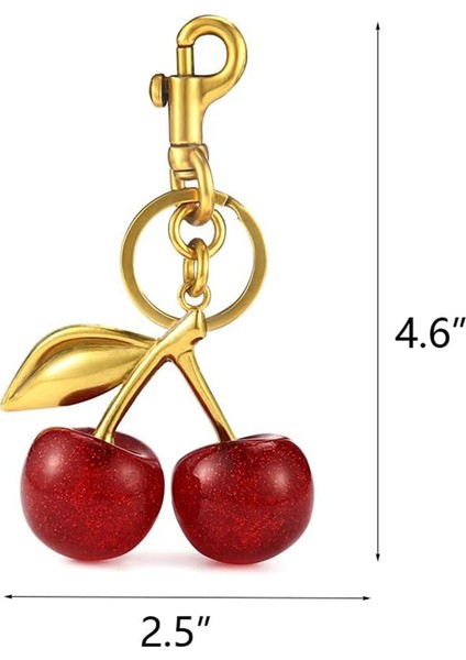 Kiraz Çanta Charm'ı ve Anahtarlık Aksesuar Çanta Charm'ı (Yurt Dışından) fiyatları