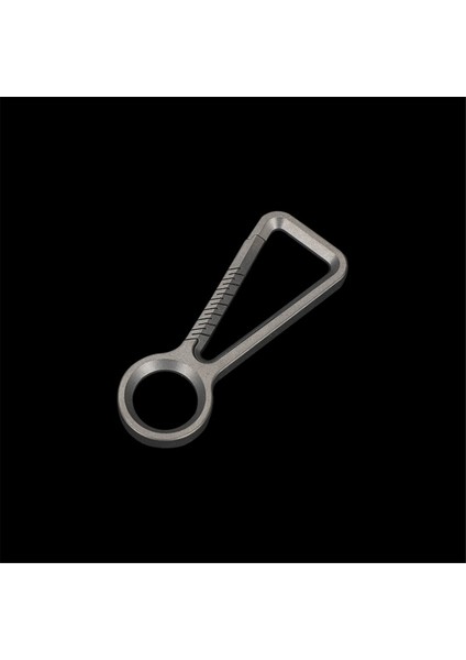 Titanyum Karabina Anahtarlık Klipsi, Çift Uçlu Hızlı Çıkarma Kancası (Yurt Dışından) modelleri