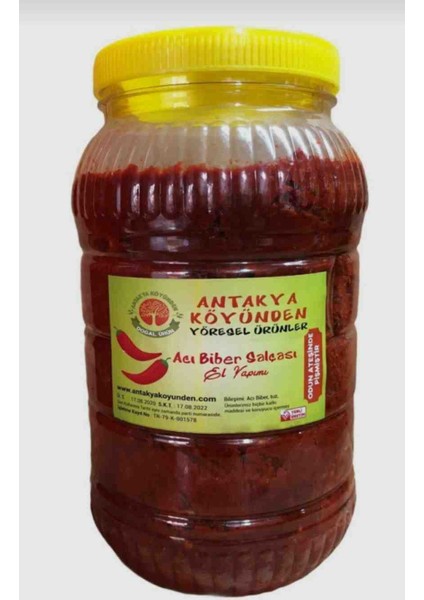 El Yapımı Acı Biber Salçası 3 kg