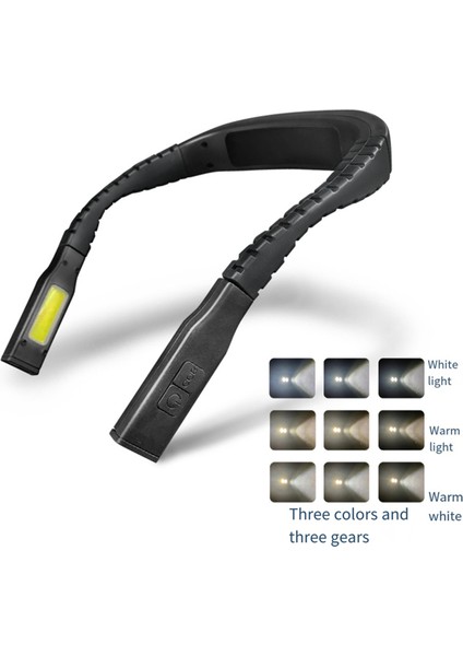 LED Boyun Okuma Işıkları, Yatakta Okuma Için Şarj Edilebilir Kitap Işığı, Rahat Kol Boyun Işıkları (Yurt Dışından)