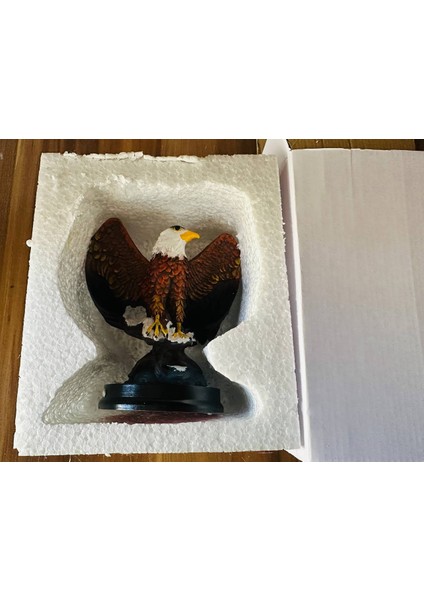 El Yapımı Kartal Hediyelik Biblo Özel Tasarım Dekorasyon Ürünü fırsatları