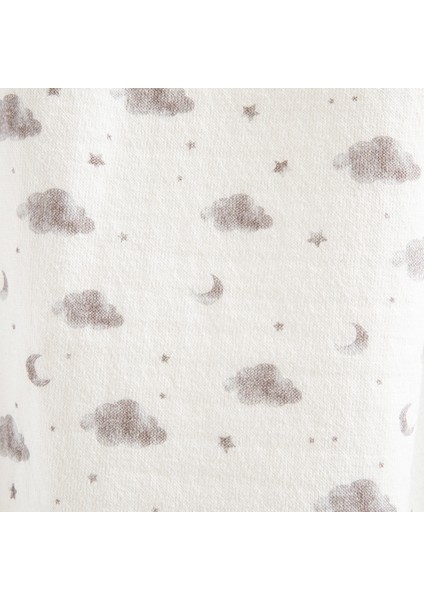 Dream Cloud Çift Taraflı Battaniye 80X80CM Ekru/gri modelleri