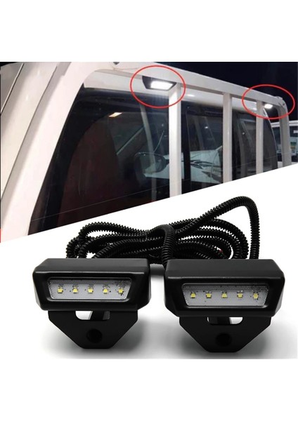 Araba LED Çatı Çalışma Işığı Gövde Lambası Toyota Land Cruiser Pick Up Hilux LC70 LC71 LC76 LC77 LC79 Aksesuarları (Yurt Dışından) indirimleri