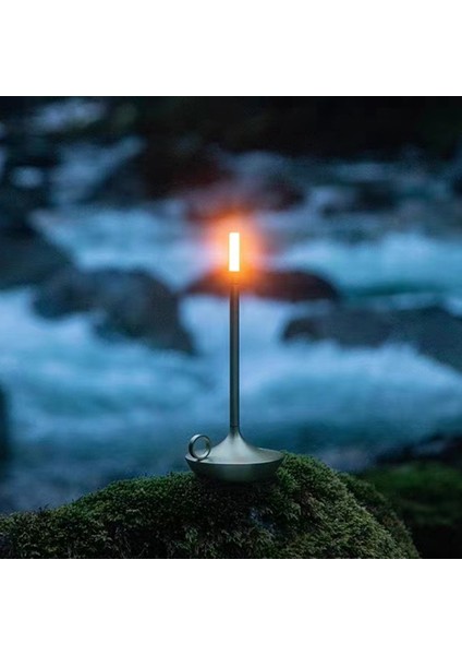 1800MAH Şarj Edilebilir LED Masa Lambası Retro Dokunmatik Ayarlı Masa Lambası Yatak Odası Için Restoran Dekorasyon Işık Gümüş (Yurt Dışından)