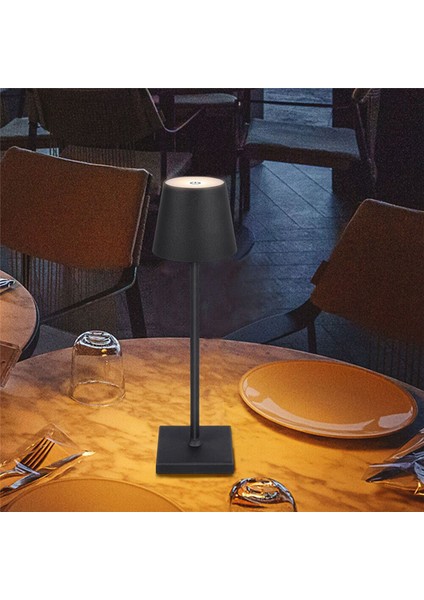 2 Paket Masa Lambası, Taşınabilir LED Masa Lambası, 5000MAH Pil, Restoran/yatak Odası/lar/açık Hava Partisi/kamp Için (Yurt Dışından)