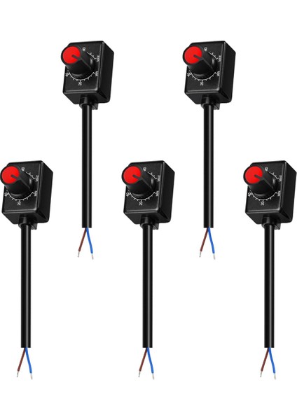5 Adet Dc 0/1-10V Topuzu LED Dimmer, Alçak Gerilim Pasif Dimmer Pwm Karartma Için 0-10V Veya 1-10V Kısılabilir LED Sürücü (Yurt Dışından)