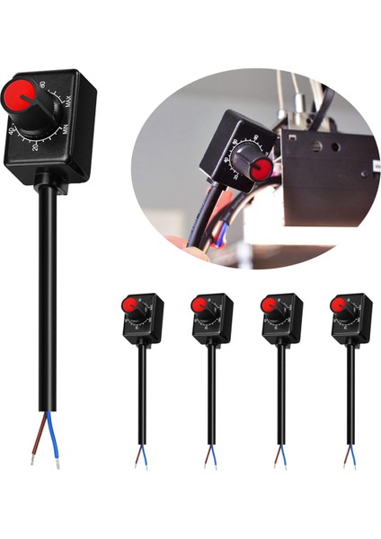 5 Adet Dc 0/1-10V Topuzu LED Dimmer, Alçak Gerilim Pasif Dimmer Pwm Karartma Için 0-10V Veya 1-10V Kısılabilir LED Sürücü (Yurt Dışından)