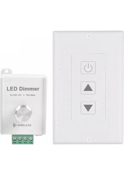 DC12V-24V 10A Tek Renkli LED Şerit (U1) Için Dokunmatik Uzaktan Kumandalı Kablosuz LED Şerit Dimmer (Yurt Dışından)