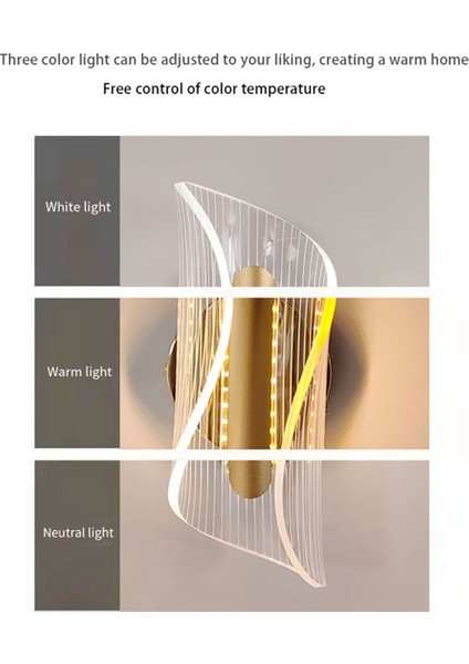 Modern Duvar Apliği Kısılabilir LED Duvar Apliği Spiral Akış Tasarımı LED Duvar Apliği Oturma Odası Yatak Odası Koridor (Yurt Dışından)
