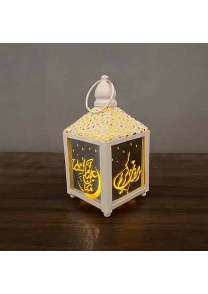 Zarif Kare Ramazan Asılı Işık Eid Muak Elemanları Işık Eid Ramazan Lambası B (Yurt Dışından)