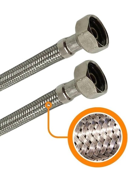 Termosifon Flex Bağlantı Hortumu Kalın Model