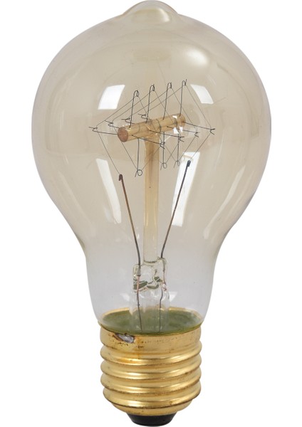 E27 40W Vintage Retro Filament Edison Tungsten Ampul Antik Stil Lamba LED (A19) (Yurt Dışından)